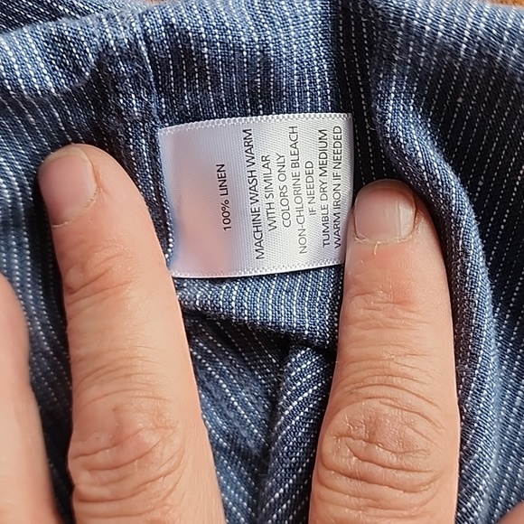 Untuckit Linen Short Sleeve Shirt Men's Size XXX-Large - Picture 8 of 11